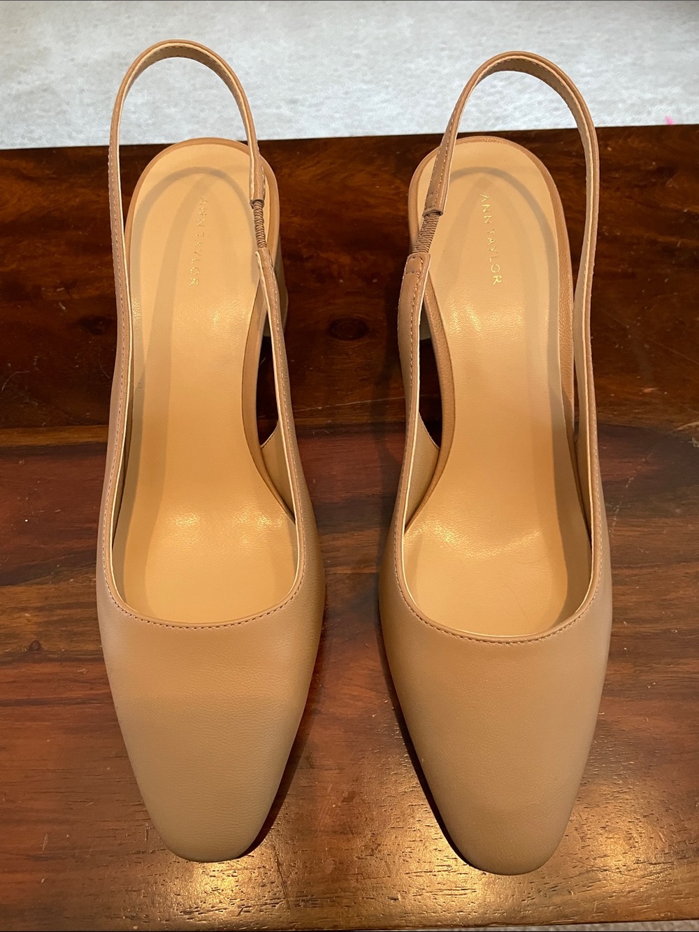 Ann Taylor sling back pumps size 9